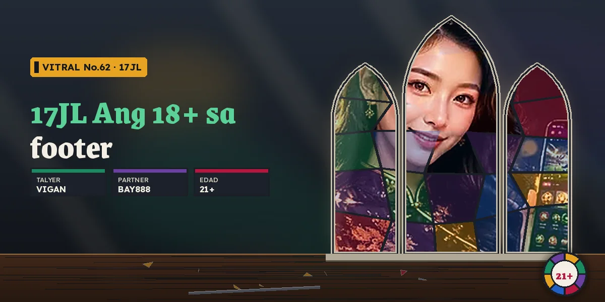 Siyam na homepage ng 17JL na magkakamukha ang template at badge