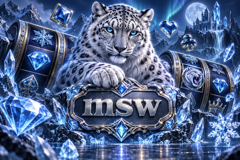 msw — orihinal na slots casino game concept art sa slate blue and platinum