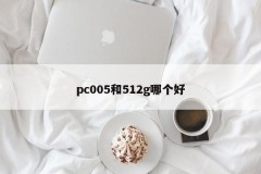 Which is better, pc005 or 512g