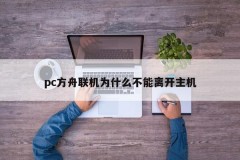 Why can't PC Ark Online leave the mainframe?