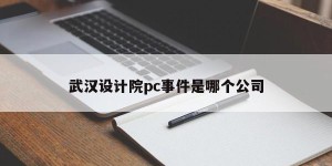Which company is the Wuhan Design Institute PC Incident